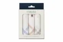 Men Handkerchief White+Color Border (Box of 3)